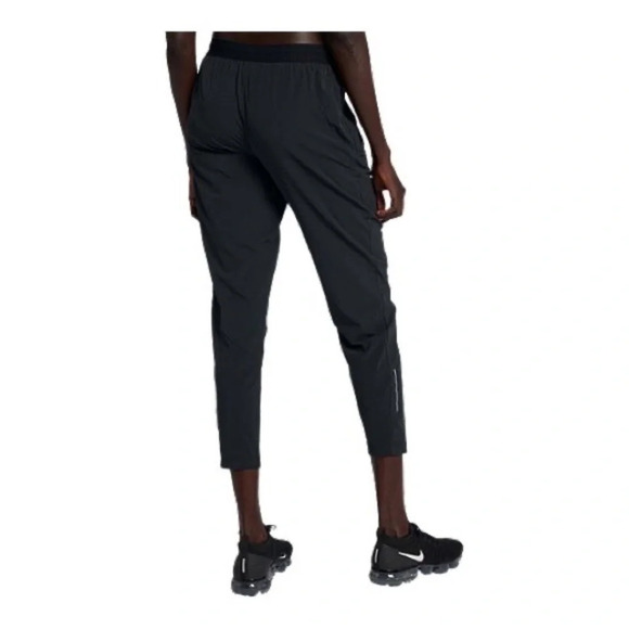 Nike  Women's Essential Running Pants, Black, size Large - Picture 3 of 16